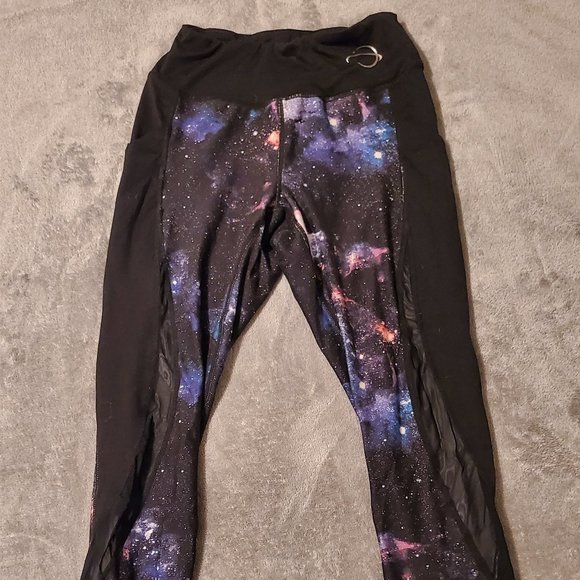 Galaxy Print Active Pants - Picture 3 of 6